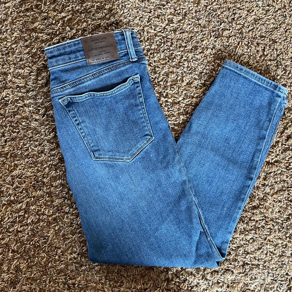 Like new Lucky Brand Ava crop jeans